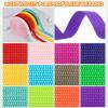 M METERXITY Polypropylene Webbing, 25 Yards 1 Inch Durable Poly Strapping Poly Webbing Strapping for Indoor/Outdoor DIY Gear Repair/DIY Crafting/Furniture/ [Bright Purple] view 4