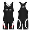 DIYUME Unisex Custom Wrestling Singlets Sport Bodysuit Sleeveless Active Wrestling Jumpsuits
