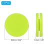 PATIKIL Tennis Vibration Dampener 0.94 Inch, 4 Pack Silicone Tennis Racket Shock Absorber Racket String Damping for Tennis Racquet, Green view 2
