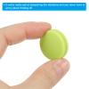PATIKIL Tennis Vibration Dampener 0.94 Inch, 4 Pack Silicone Tennis Racket Shock Absorber Racket String Damping for Tennis Racquet, Green view 3