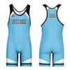 DIYUME Unisex Wrestling Singlet Custom Add Text Logo Bodysuit One Piece view 1