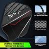 Amoswiz Pickleball Paddles Set of 4, Black Pickleball Rackets with 4 Pickleball Balls & a Backpack, Pickleball Gifts for Men & Women view 2