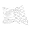Tyenaza 2Pcs Basketball Net, Nylon White Universal Heavy Duty Basketball Net Replacement in All Weather for Indoor Outdoor view 3