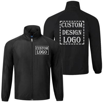 Goldfly Custom Work Jacket Unisex Workwear Personalized Lightweight Team Uniform Customized Windbreaker