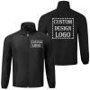 Goldfly Custom Work Jacket Unisex Workwear Personalized Lightweight Team Uniform Customized Windbreaker view 1