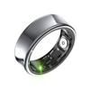 Tulbeys Smart Ring for Men & Women - 5ATM Waterproof, Health & Fitness Tracker, Heart Rate Monitor, Hand Gesture Brush Tiktok, Titanium Alloy Smart Rings for iOS/Android(DeepGray #12) view 1