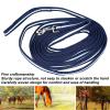 VINGVO Horse Leads Rope, Reins Multipurpose Horse Training Rope Horse Rope Halter Hand Woven Thick Strong Construction Horse Tie Rope for Equestrian Equipment 26.2ft view 3