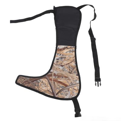 NOENNULL Protective Shooting Pad Outdoor Sports Protective Shooting Pad Shockproof Pads Shoulder Pad Protective Shoulder Brace with Adjustable Strap for Outdoor Sports Hunting