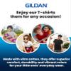 Gildan Youth Ultra-Cotton Unisex T-Shirt, Short Sleeve Crew Neck Tee, Multipack,Black,XS,3 Pack view 4