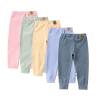 Little Boys Girls Fleece Pants Tight Fit Casual Warm Cotton Thicked Fleece Lined Pants Fall Winter (Grey, 2-3 Years) view 1