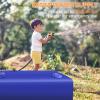 LOFTANK Water Tank, Water Storage Bladder, 105 Gallon Portable Large Water Storage, Water Storage Containers with 3/4" PVC Spigot Overflow Kit for Camping, Garden, Emergency Water Storage Blue view 2