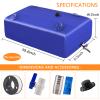 LOFTANK Water Tank, Water Storage Bladder, 105 Gallon Portable Large Water Storage, Water Storage Containers with 3/4" PVC Spigot Overflow Kit for Camping, Garden, Emergency Water Storage Blue view 3