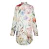 Plus Size Tunic Tops for Women Dressy Fall Cute Tops Long Sleeve Mock Neck Dressy Casual s Cotton Tshirts Fitted Turtle Neck Side Split Winter Floral Print Trendy Plus Office Clothes view 4