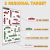 Atflbox 50 Pack 17X25 inch Sightin Paper Target and 50 Pack 17X25 inch Battle Shooting Range Paper Target view 4