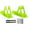 mini ' s Balanced Car Skis - Easily Attach & Improve Skating Skills - Plastic Snowboard for mini (Green) view 1