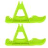 mini ' s Balanced Car Skis - Easily Attach & Improve Skating Skills - Plastic Snowboard for mini (Green) view 3