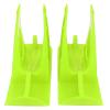 mini ' s Balanced Car Skis - Easily Attach & Improve Skating Skills - Plastic Snowboard for mini (Green) view 4