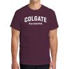 AS46 - Colgate University Raiders Front Back Print T Shirt - Large - Maroon view 4