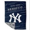 Northwest MLB Splitter Double-Sided Quick Dry Microfiber Beach Towel 64" x 32" with Mesh Travel Bag (New York Yankees) view 1