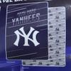 Northwest MLB Splitter Double-Sided Quick Dry Microfiber Beach Towel 64" x 32" with Mesh Travel Bag (New York Yankees) view 3