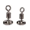 10pcs 3 Way Fishing Swivels T Turn Brass Barrel Triple Swivel Cross Line Fishing Connectors (S) view 3