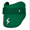 BRUCE BOLT Original Series Elbow Guard - Green Youth view 4