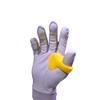 ThumbPRO Baseball Thumb Guard - Batting Aid & Grip Enhancer - Reduces Sting, Improves Swing - for Baseball & Softball - All Levels, Left/Right Hand - 3 Sizes (Yeet Yellow, Small) view 4