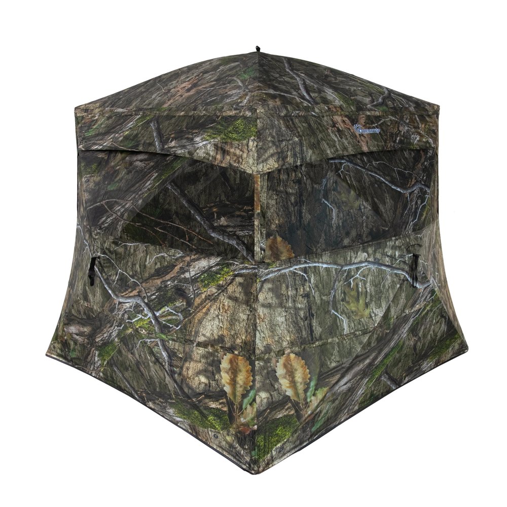 Ameristep Banshee Wide Bottom Extreme / Fire Retardant / 75X75X66 Footprint / 80" Shooting Width / 66" Height/MO Country DNA XL