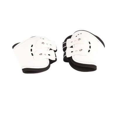 VINGVO Horse Boots, Horse Ice Boots Open Front Jumping Tendon Horses Boots Fly Leg Wraps for Horses Breathable Horse Hind Leg Boots for Riding Shock Absorbing Jumping (M)