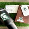 MSU Stickers for Gift, Car, Water Bottle, Laptop, and Phone for Spartans Football Fans and University Graduates (Michigan State Spartans) view 2