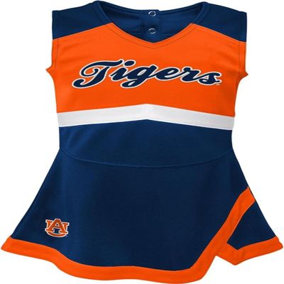 Outerstuff Girls Infant NCAA Cheer Captain Jumper Dress (US, Age, 4 Years, Auburn Tigers)