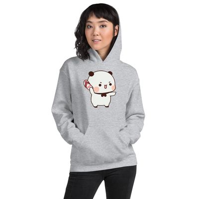 Bubu and Dudu Unisex Hoodie Sport Grey