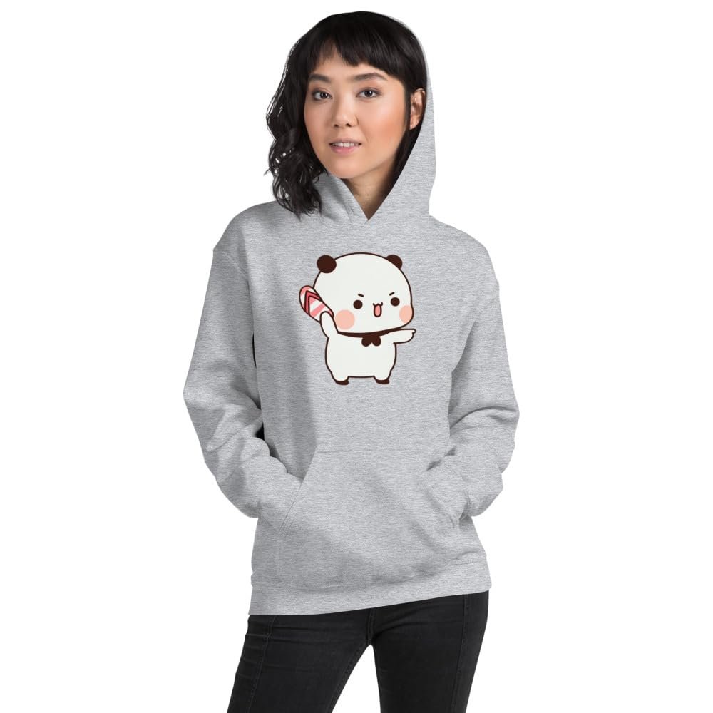 Bubu and Dudu Unisex Hoodie Sport Grey