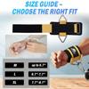Lights Mountain Wrist Cuffs for Cable Machines  Padded & Adjustable Straps for Lateral Raises, Tricep Pushdowns & Strength Training (Yellow M) view 2