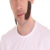 BC GOODS BY Adult Men's Brown Facial Hair Set, Mutton Chops & Sideburns, Flame-retardant Synthetic Fiber - Brown view 2