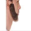 BC GOODS BY Adult Men's Brown Facial Hair Set, Mutton Chops & Sideburns, Flame-retardant Synthetic Fiber - Brown view 4