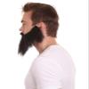BC GOODS BY Men's Elastic Beard Set Adult Black Basketball Legend Style, Flame-Retardant Synthetic Fiber view 4