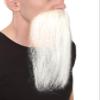 BC GOODS BY Imperial Long Wizard Beard White Facial Hair for Men, Flame-Retardant Synthetic Fiber view 3
