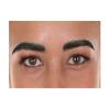 BC GOODS BY Unisex Novelty Eyebrows | Self-Adhesive Bushy Faux Hair, Flame-retardant Synthetic Fiber - Dark Brown view 1