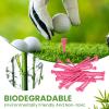 WINGOLFER Golf Tees,100 Packs of 3 1/4 Inch Golf tees, Professional Natural Bamboo Golf Tees,Durable & Stable Professional Tee System,Reducing Friction & Side Spin(Pink) view 4