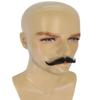 BC GOODS BY Men's Novelty Black Mustache English Comedian Style Facial Hair for Adults, Flame-retardant Synthetic Fiber view 4