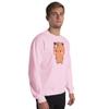 Bubu and Dudu with Slipper on Head Unisex Sweatshirt Light Pink view 2