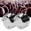 QANYEGN 2Pcs Hand Tally Clicker Counter, Hand Tally Manual Knob Counter, 4 Digit Number Count Clicker for Coaching, Knitting, Lap view 3