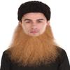 BC GOODS BY Light Brown Men's Long Beard Set Cosplay Facial Hair Accessory view 1