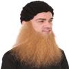 BC GOODS BY Light Brown Men's Long Beard Set Cosplay Facial Hair Accessory view 3
