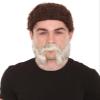 BC GOODS BY Premium Men's Silver Grey Mutton Chops Beard, Flame-retardant Synthetic Fiber view 1