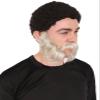 BC GOODS BY Premium Men's Silver Grey Mutton Chops Beard, Flame-retardant Synthetic Fiber view 3