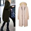 orders Placed Recently By Me Past Orders Long Hoodie for Women Zipper Casual Drawstring Fleece Sweatshirt Oversized Jackets Coat with Pockets 2024 Fall Clothes clearance outlet view 4