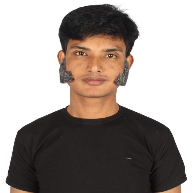 BC GOODS BY Adult Men's Brown Facial Hair Set, Mutton Chops & Sideburns, Flame-retardant Synthetic Fiber - Mixed Grey