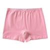 SEVENCANDY Girls Cotton Full Coverage Boyshort Panties 6 Pack Big Kids Soft Solid Underwear (9-10Y,3Black3Pink) view 2